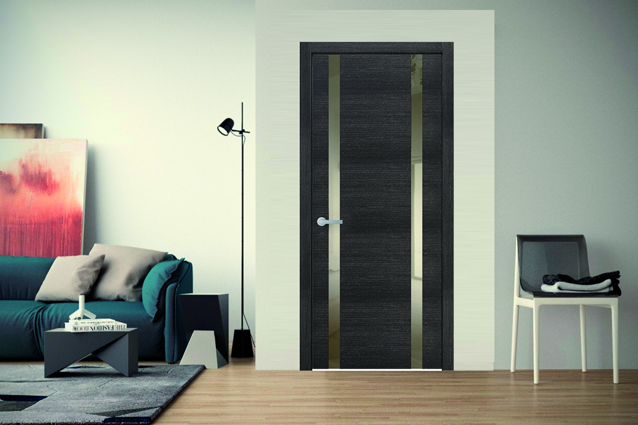 міжкімнатні двері Glass 01 Wake Wood - 1