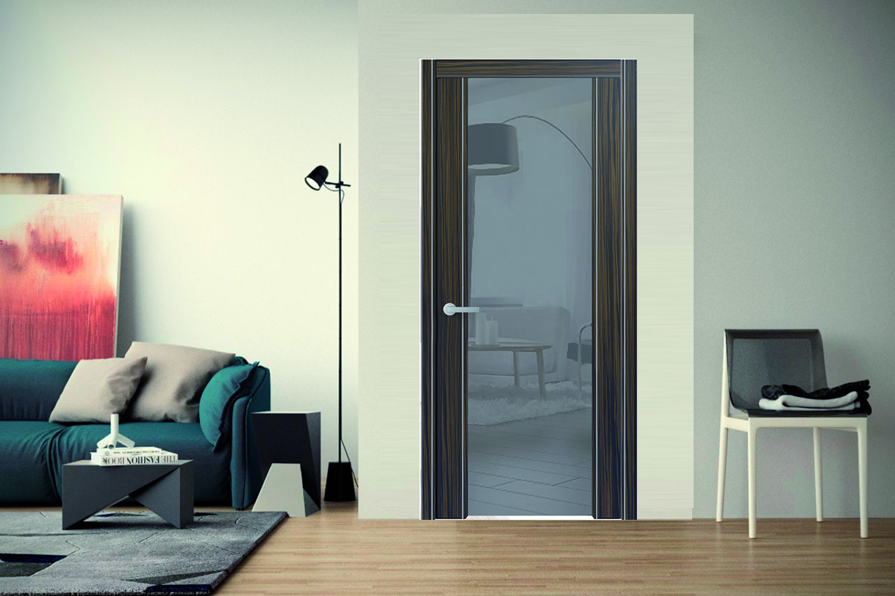 межкомнатные двери Glass plus 03 Wake Wood - 1