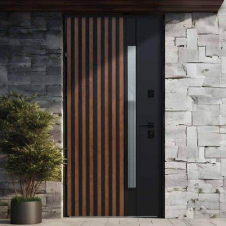 Купить Входные двери улица Straj Proof Rio S Loft Дуб темный